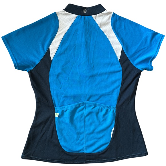 Cannondale Blue and White Cycling Jersey Women’s Size Large - Picture 3 of 8